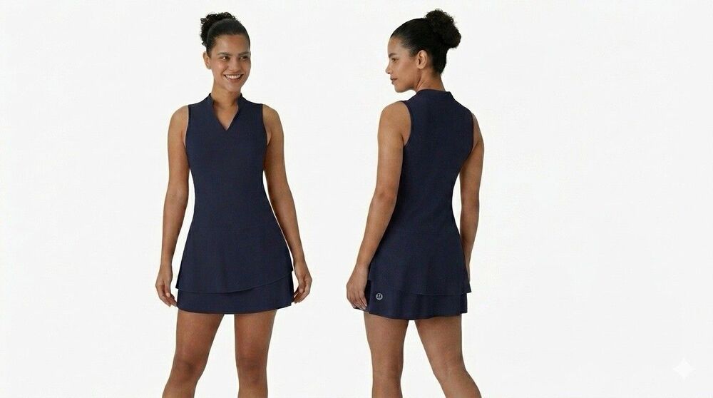 Halara Dress Small Blue Active Stretch Tennis Golf Everyday SoftlyZero Airy NWT